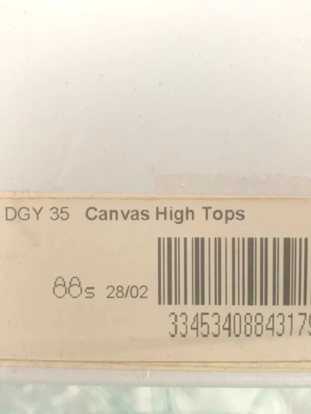 BRAND NEW MINI BODEN HIGH TOPS Size 3